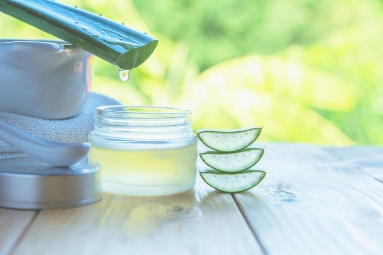 Aloe-Vera-Gesichtsmaske selber machen Gesichtspflege Zuhause Tipps