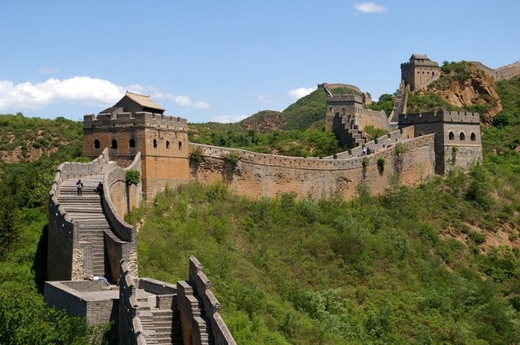 Chinesische Mauer und andere Sehenwürdigkeiten für virtuelles Sightseeing