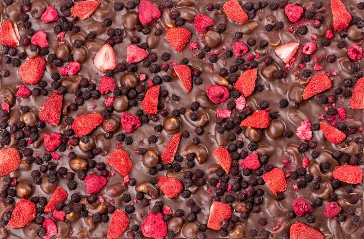 Dunkle Schokolade, Kakao, Beeren bei Arthritis erlaubt