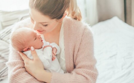 Geschenk zur Geburt für die Mutter bequeme Hauskleidung