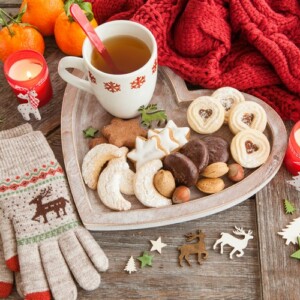 Gesunde Weihnachtsplätzchen Vanillekipferl Rezept kalorienarm