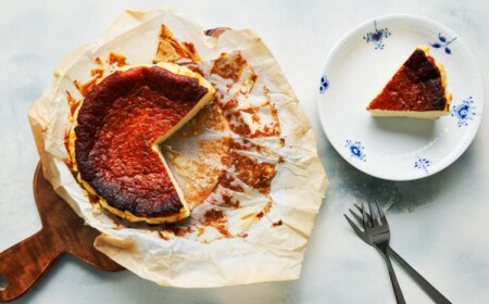 Käsekuchen baskischer Art Originalrezept