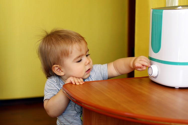 Luftbefeuchter für Kinderzimmer soll sicher sein