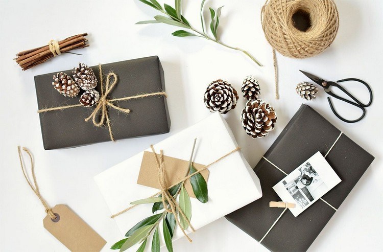 Nachhaltige Geschenkideen zu Weihnachten Verpackung