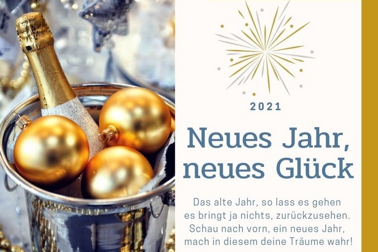 Neujahrsgrüße kostenlos verschicken per WhatsApp Bilder