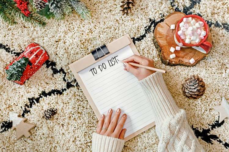 Stress über Aufgaben in der Weihnachtszeit vermeiden