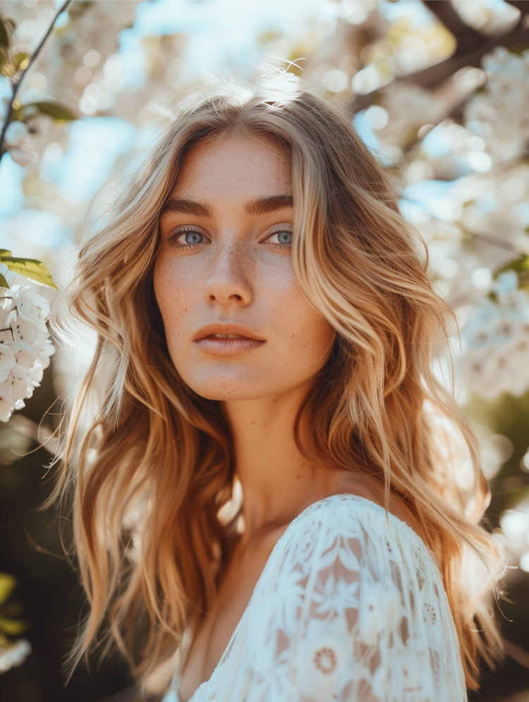 welche haarfarbe passt zu mir frühlingstyp