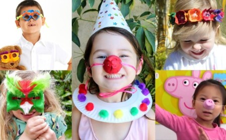 Basteln mit Eierkartons zum Fasching coole Ideen für Masken für die Kinder