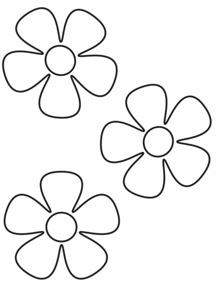 Einfache Blüten für anfängertaugliche Stickereien zum Üben