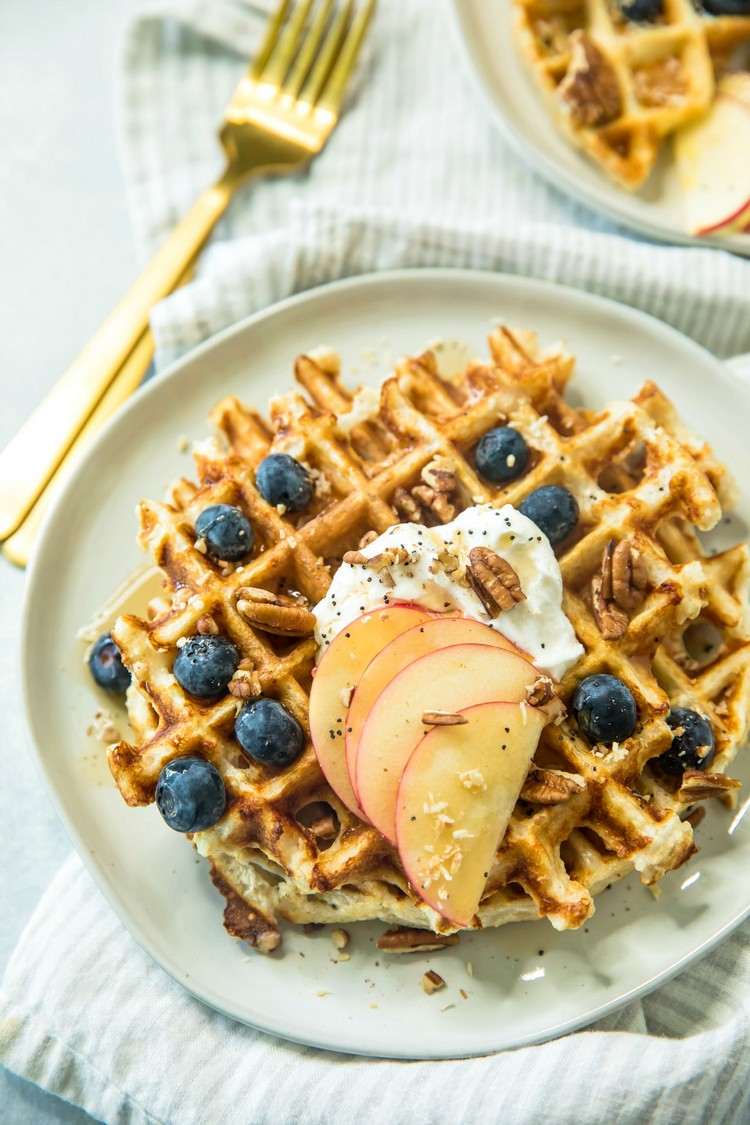 Protein Waffles Low Carb Vegan Breakfast Recipes