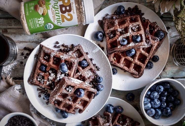 Eggless protein waffles are an easy breakfast for weight loss