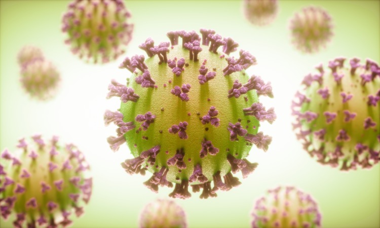 detaillierte darstellung von coronavirus