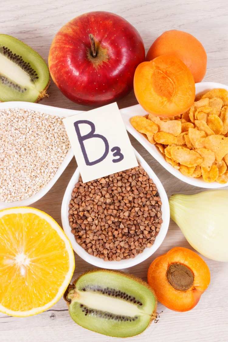 gesunde ernährung mit vitamin B3 aus naturprodukten