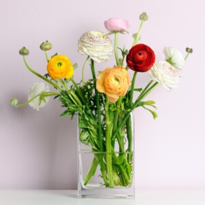 Blumen in der Vase arrangieren Blumendeko im Frühling Ideen
