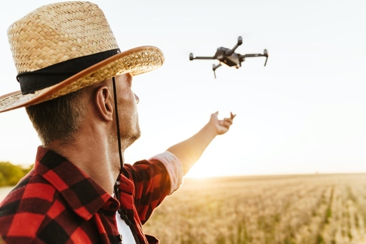 Drohnen helfen in der modernen Landwirtschaft