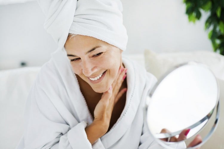 Gesichtspflege Winter Hausmittel was ist Slugging Hautpflege