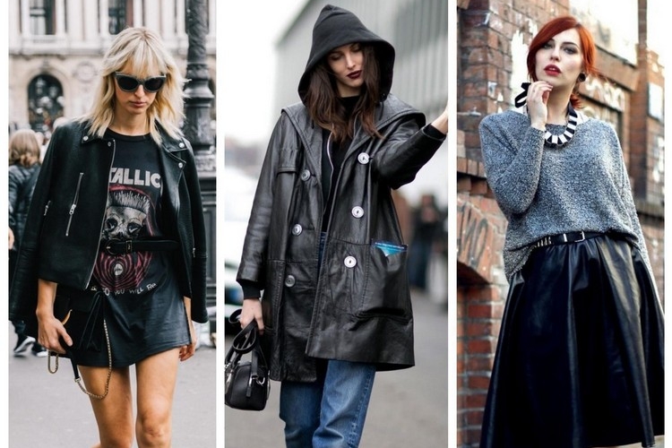 Grunge Style Modetrend 2021 Trenchcoat kombinieren Oversized Outfit