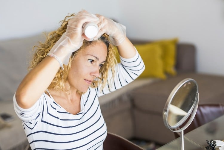 Haarpflege Zuhause Tipps Haare selber farben Anleitung
