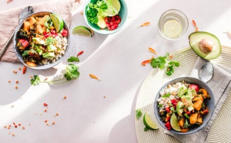 Ideen für veganes Mittagessen schnell Büro Homeoffice