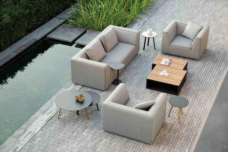 Outdoor-Lounge einrichten Sitzgruppe Loungemöbel