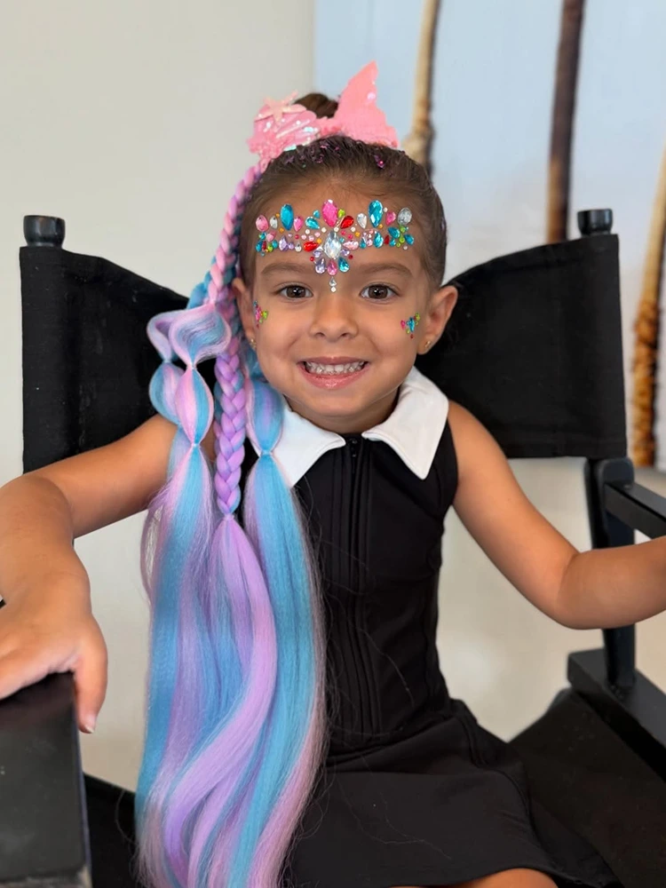 fasching schminke meerjungfrau für kinder