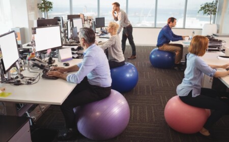 gymnastikball als bürostuhl gesund