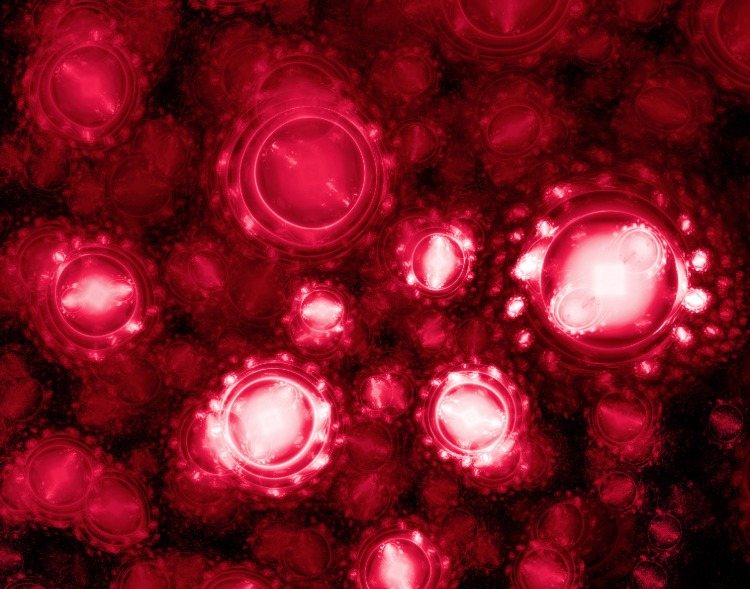 rote blutkörperchen und thrombozyten bilden blutgerinnsel im blutfluss beim lungenversagen wegen covid 19
