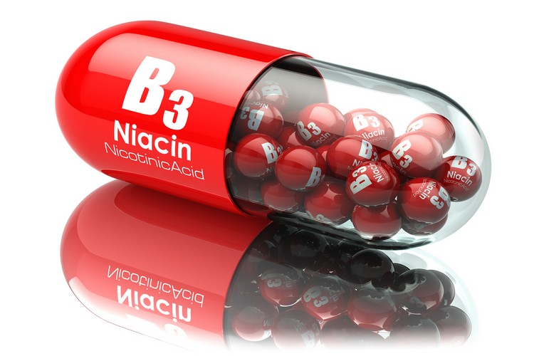 wofür ist Vitamin B3 wichtig Niacin Lebensmittel