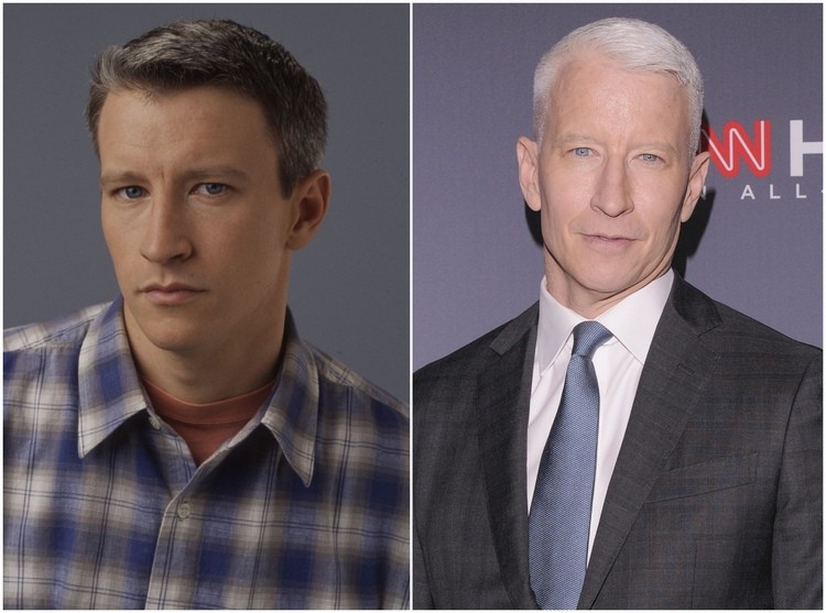 Anderson Cooper mit weißen Haaren heute