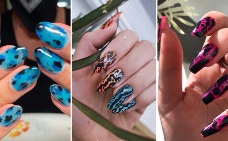 Animal Print Nails Frühlingsnägel 2021 Nageltrends