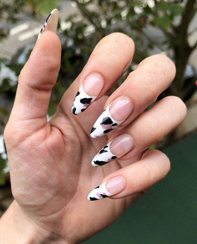 Animal Print Nails Nageltrends French Nails 2021