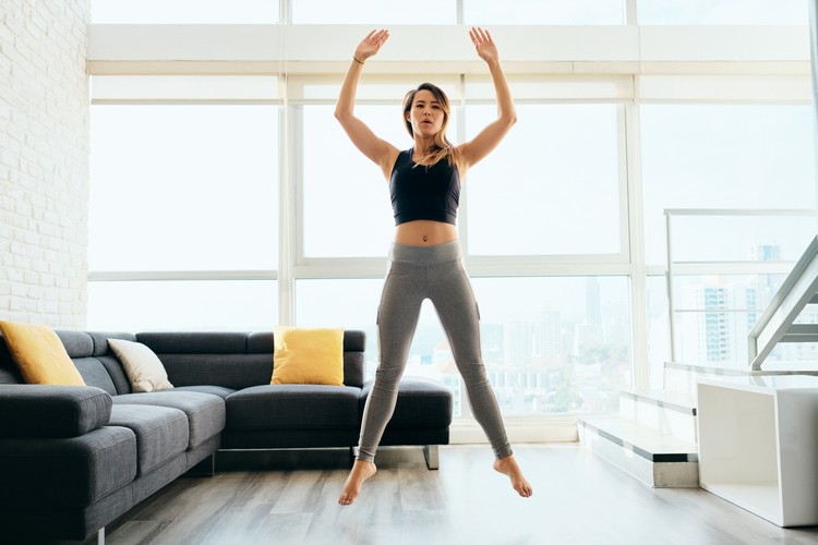 Bauch Beine Po Workout für Zuhause Oberschenkel Übungen Eigengewicht