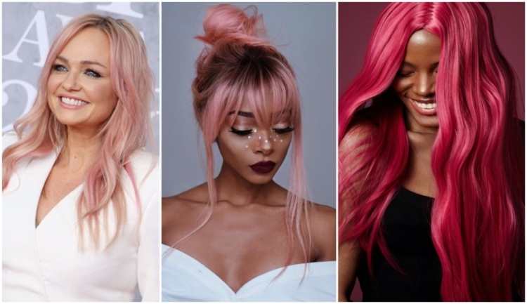 Haare rosa färben - welche Rosa-Nuance zu welchem Typ?