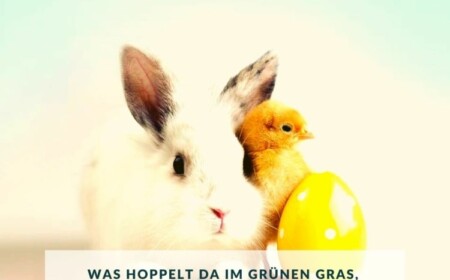 Ostergrüße 2021 - Was hoppelt da im grünen Gras, der Osterhase