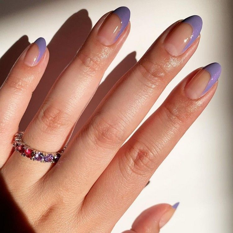 Pastel French Nails Nageltrend Ostern Nägel Bilder