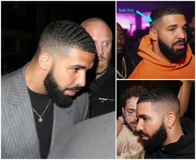 moderne Frisuren für Männer 2021 - Drakes Frisur
