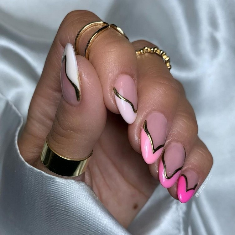 Gelnägel Ideen 2021 French Nails Sommer