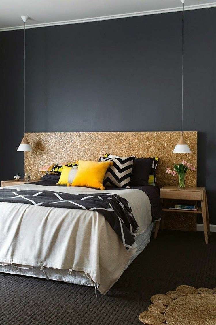 Natürliche Materialien fürs Schlafzimmer 2021 Bettkopfteil aus Kork