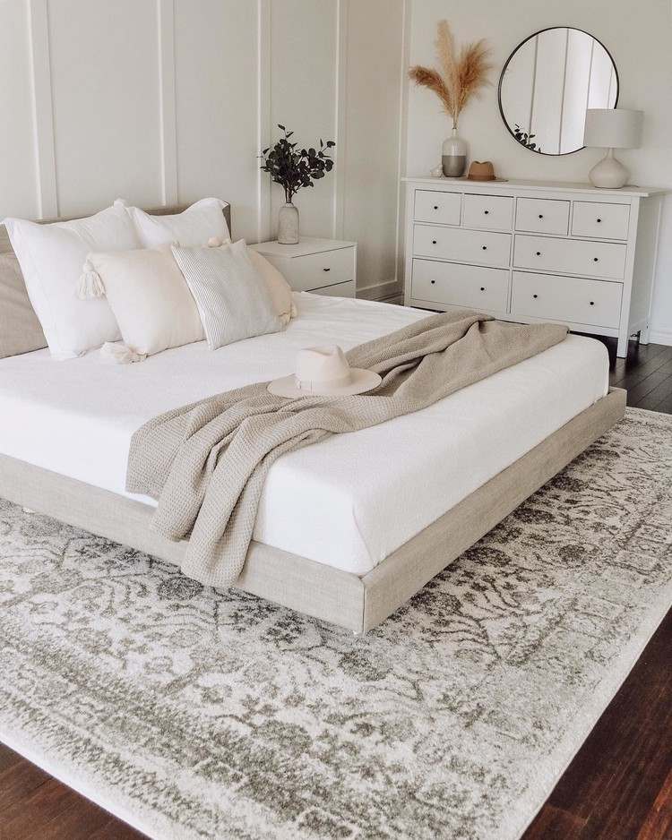 Schlafzimmer Ideen 2021 mit Weiß als Hauptfarbe