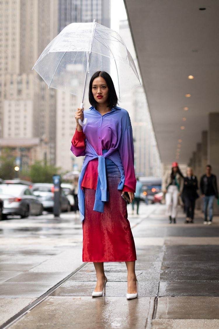 Tie Dye kombinieren Outfit Ideen Frühling 2021