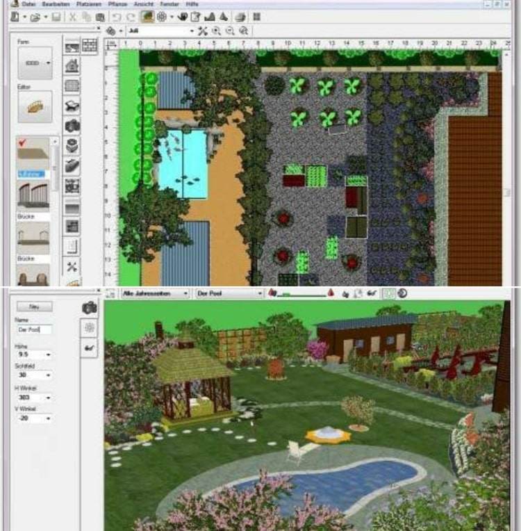 3D Garten ist eine kostenlose Software zum Downloaden