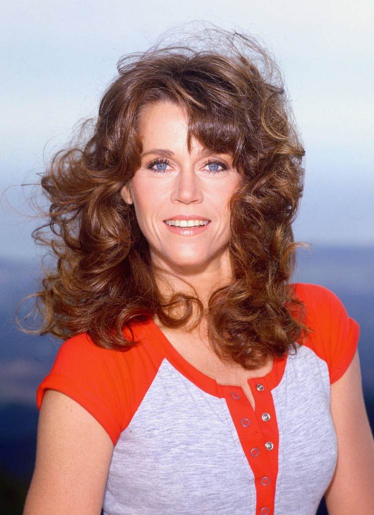70er Jahre Frisurentrends Jane Fonda Frisuren Bilder