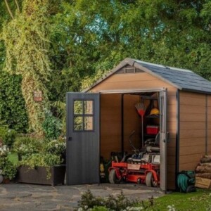 Gartenhaus mit Stauraum für Geräte und Werkzeuge