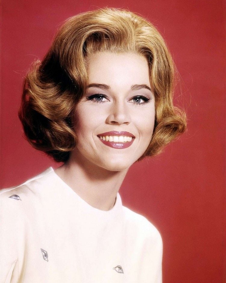 Jane Fonda Frisuren 1960 Long Bob stylen