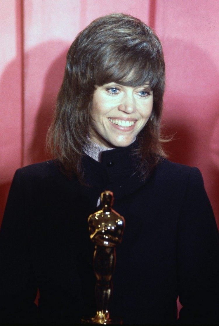 Jane Fonda Frisuren 1971 Shag Cut mit Pony