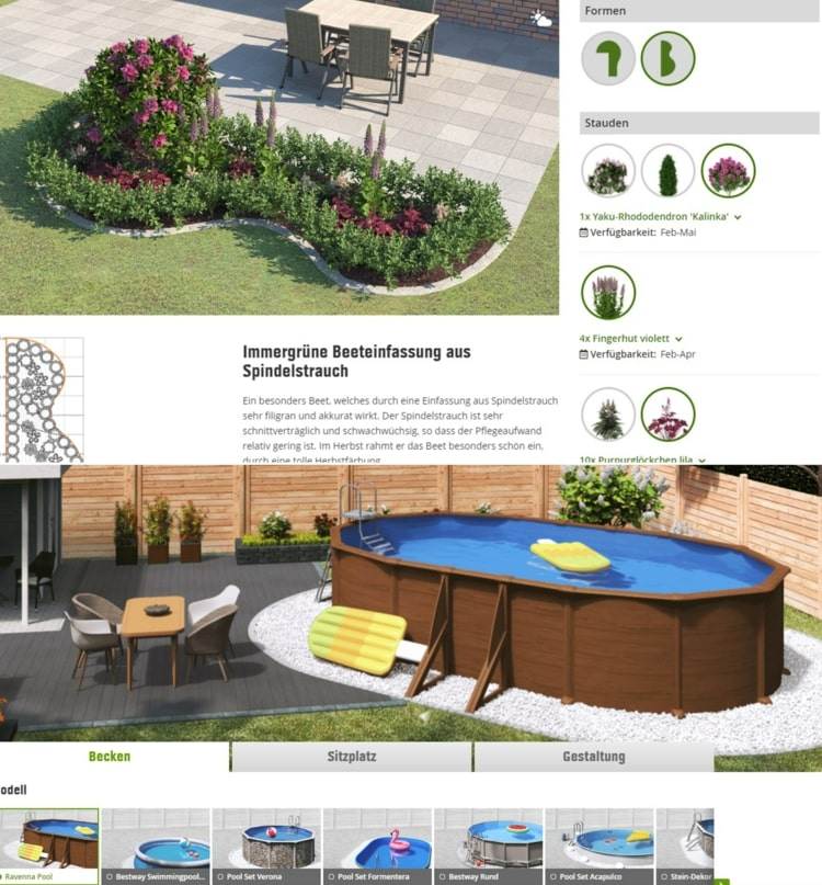 OBI 3D Gartenplaner - Außenbereich planen mit Budget