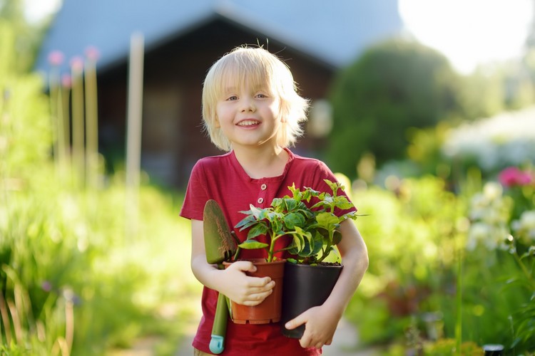 Tipps wie man das Kind fürs Gärtnern begeistern kann
