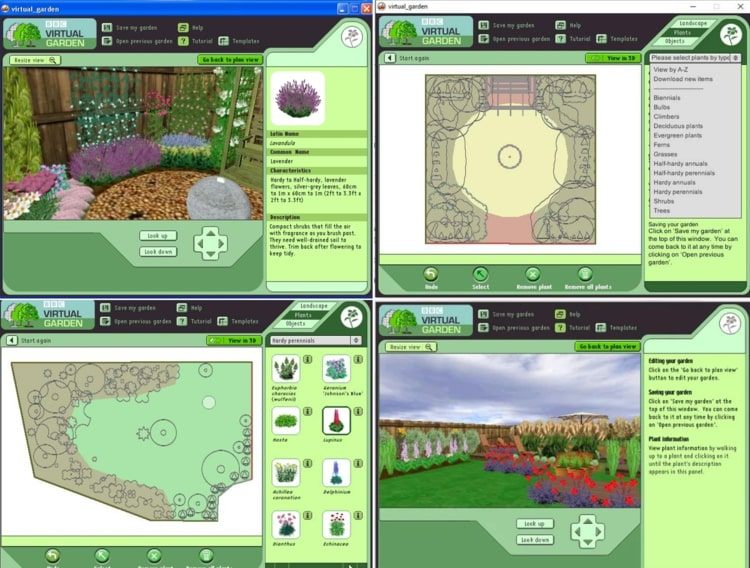 Virtual Garden als 3D Gartenplaner mit virtuellem Spaziergang durch das fertige Design