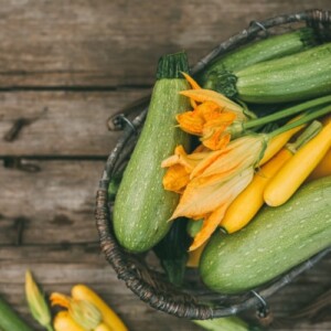 Zucchini gesund aufgrund vieler wichtiger Nährstoffe