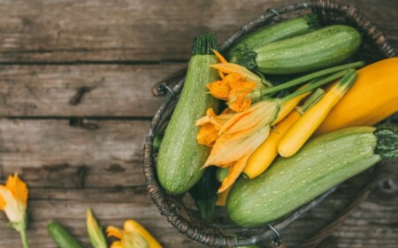 Zucchini gesund aufgrund vieler wichtiger Nährstoffe